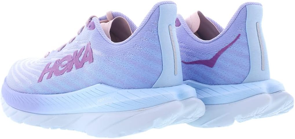 HOKA ONE ONE Mach 5 Womens Shoes Size 8, Color: Baby Lavender/Summer Song