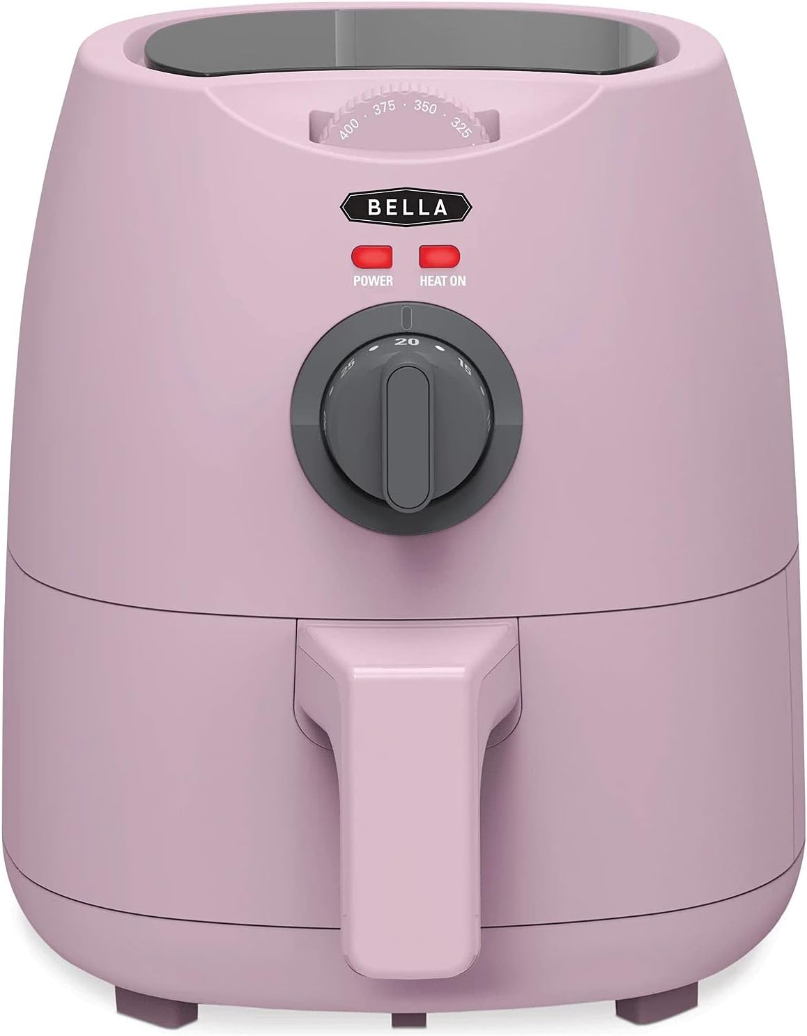 Bella 2-Quart Electric Air Fryer, Pink Matte