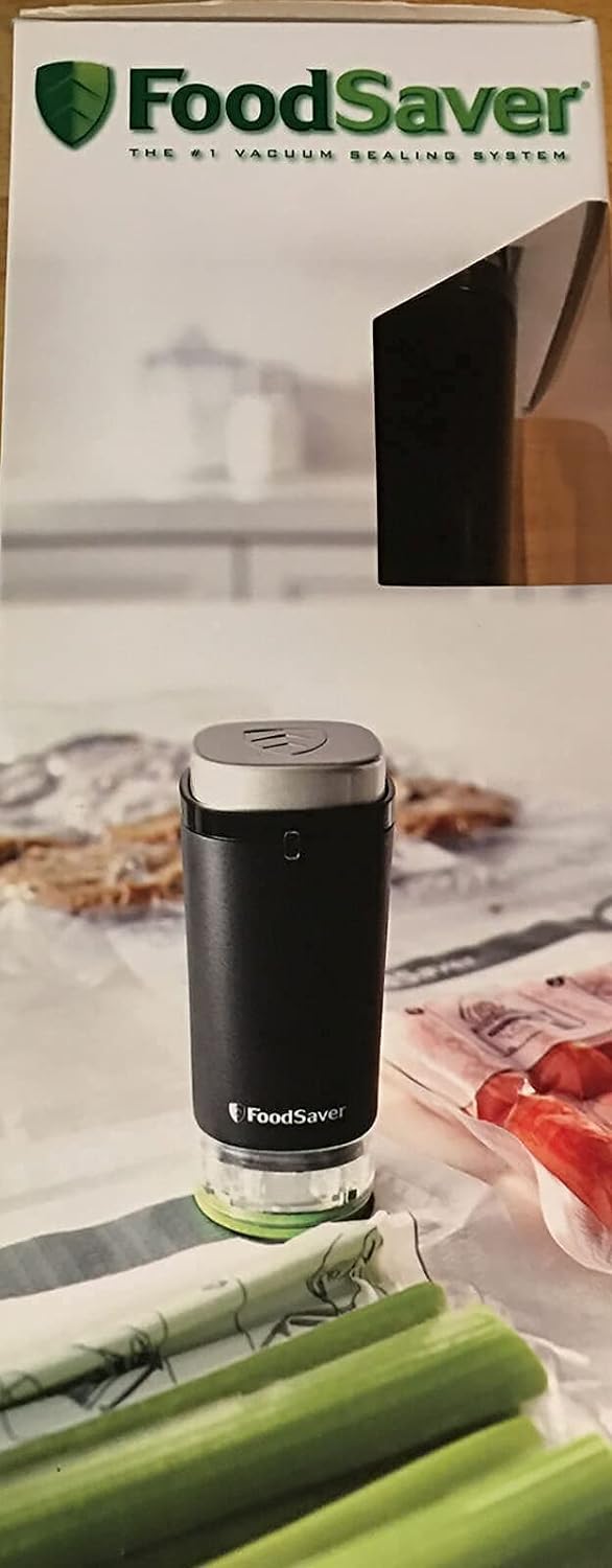 FoodSaver Handheld Vacuum Food Sealer Machine Cordless for Zipper bags and food Saver fresh Vacuum seal containers FS1120