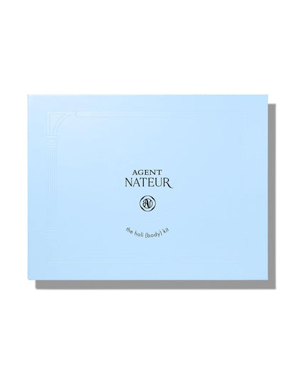 Agent Nateur - the holi (body) kit - holi (wash), body (balm), + holi (body serum) | Firm, Smooth, Nourish with 3 Essentials in Gift Box