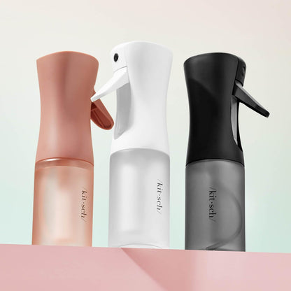 Kitsch Continuous Spray Bottle for Hair – Fine Mist Water Mister & Water Spray Bottle – Recycled Hair Spray Bottle – Spray Bottles for Cleaning, Styling, Plants & More – Terracotta, 150ml