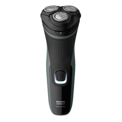 Philips Norelco Shaver 2400 Series, Wet and Dry Electric Shaver, Pop-up Trimmer, P-Cap, Deep Black, Model X3001/90