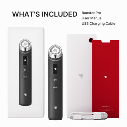 medicube Age-R Booster Pro Pink | 6-in-1 Real Glass Glow Beauty Massager | Looking Glass Skin | Korean Skin Care