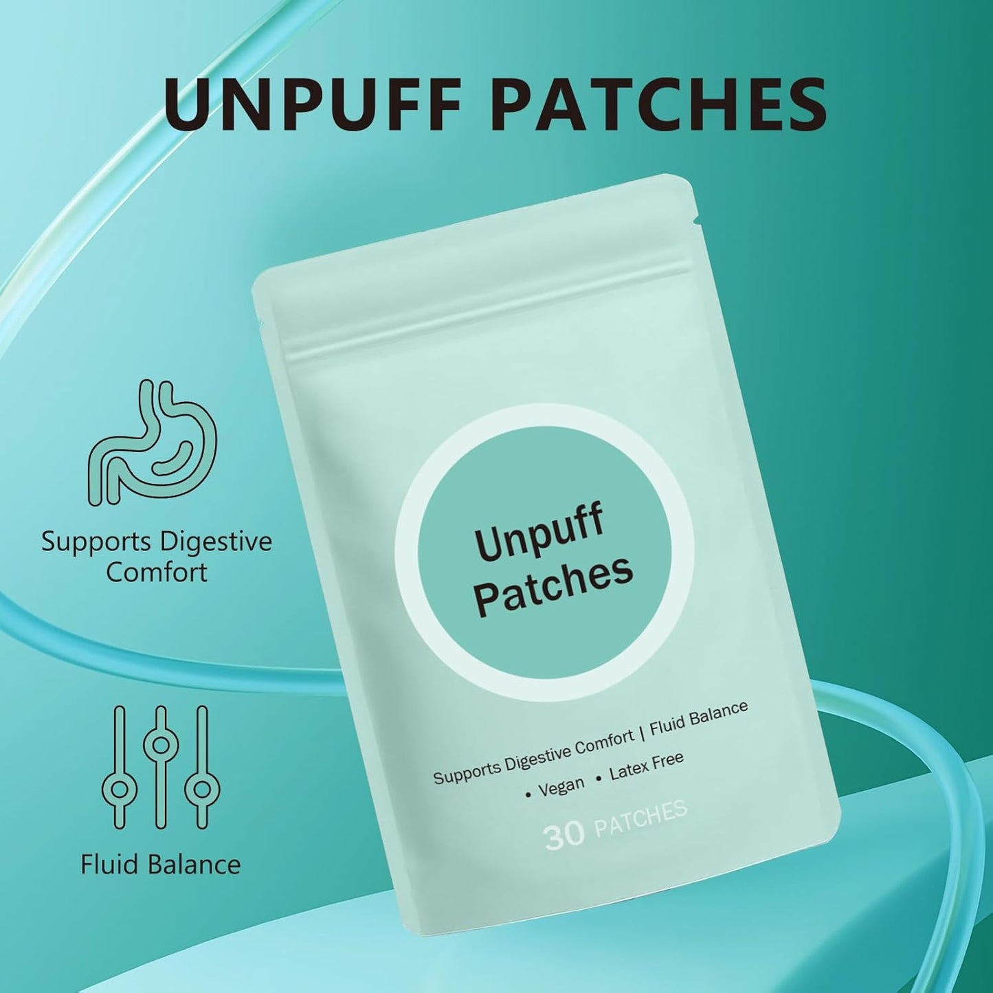 Metabolic Trio Bundle, Clean Energy Patches, Digestive Health Support, Natural Ingredients, 3 Month Supply