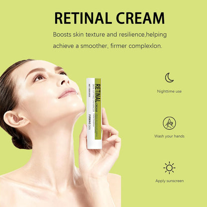 Retinol Peptide Complex Skin Care Set, 0.1% Retinol, Texture Boosting Formula,Boosts skin texture and resilience,helping achieve a smoother,firmer complexion,Skin Care Set have 30ml and 15g.