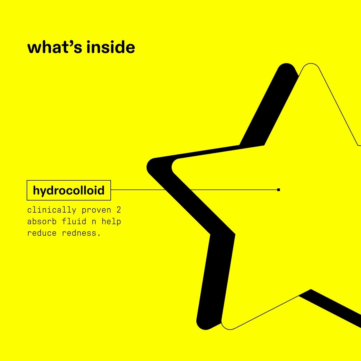 Starface Big Lil Gift Set - Hydrocolloid Pimple Patches Yellow and Black (32ct), Hydro-Star + Salicylic Acid (16ct)