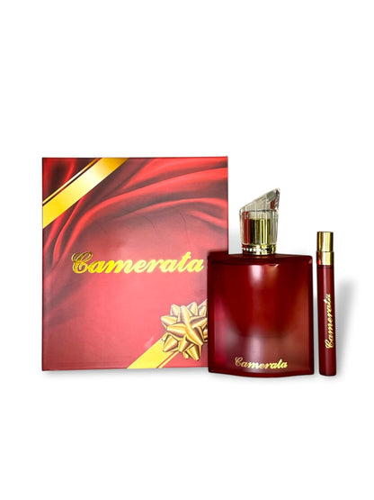 NUEVO Camerata Estuche de Regalo - Gift Set Camerata Perfume Cubano Eau de Parfum 65 mL & Perfumador de cartera 10 mL for Adults