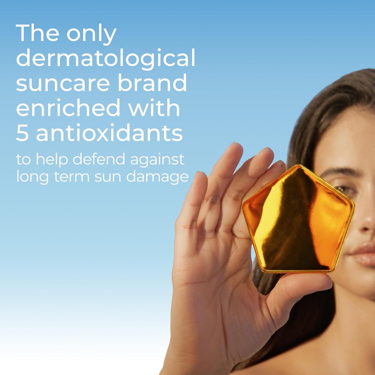 Eucerin Sun Advanced Hydration Ultra-Lightweight Face Sunscreen SPF 50 with Hyaluronic Acid & Humectants, Hydrating Sunscreen for Face, Non Comedogenic and Hypoallergenic, 1.7 Fl Oz Bottle