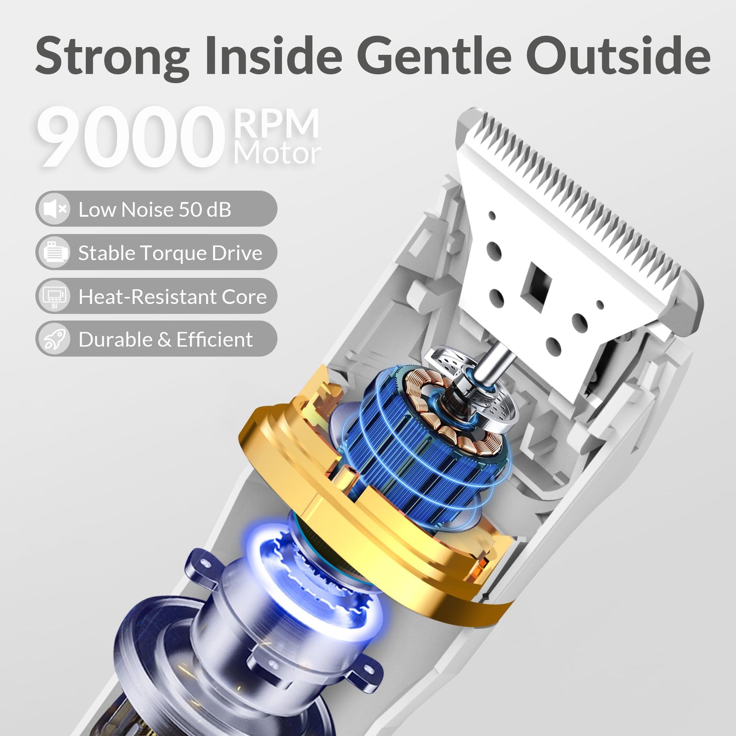 KINGTEE 5-in-1 Electric Bikini Trimmer for Women – IPX7 Waterproof Shaver, Cordless Body & Facial Razors for Women, Ceramic Blades, USB-C Rechargeable, Painless Hair Removal Kit (Blue)