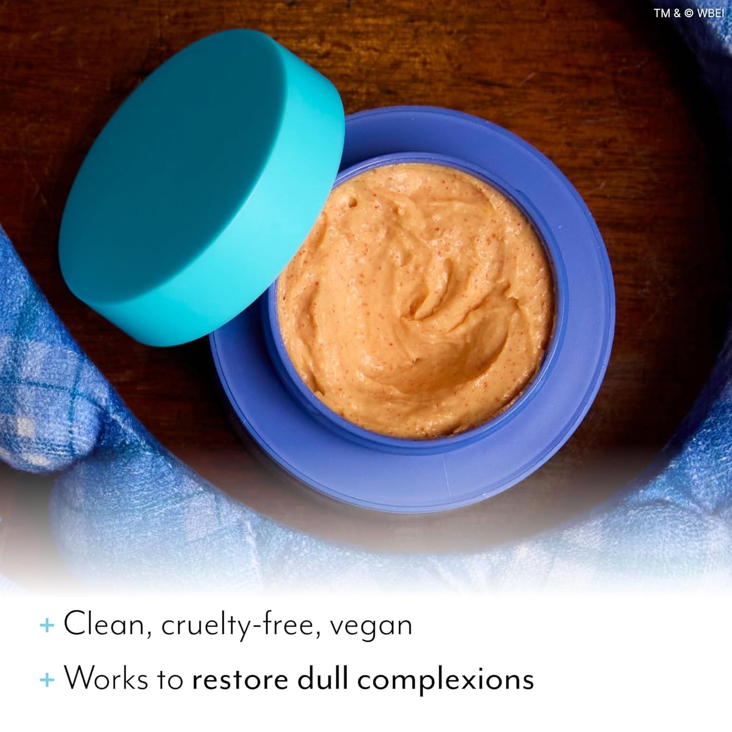 Gilmore Girls x Bliss Pumpkin Powerhouse Resurfacing & Exfoliating Pumpkin and AHA Facial Mask with Plaid Spa Headband