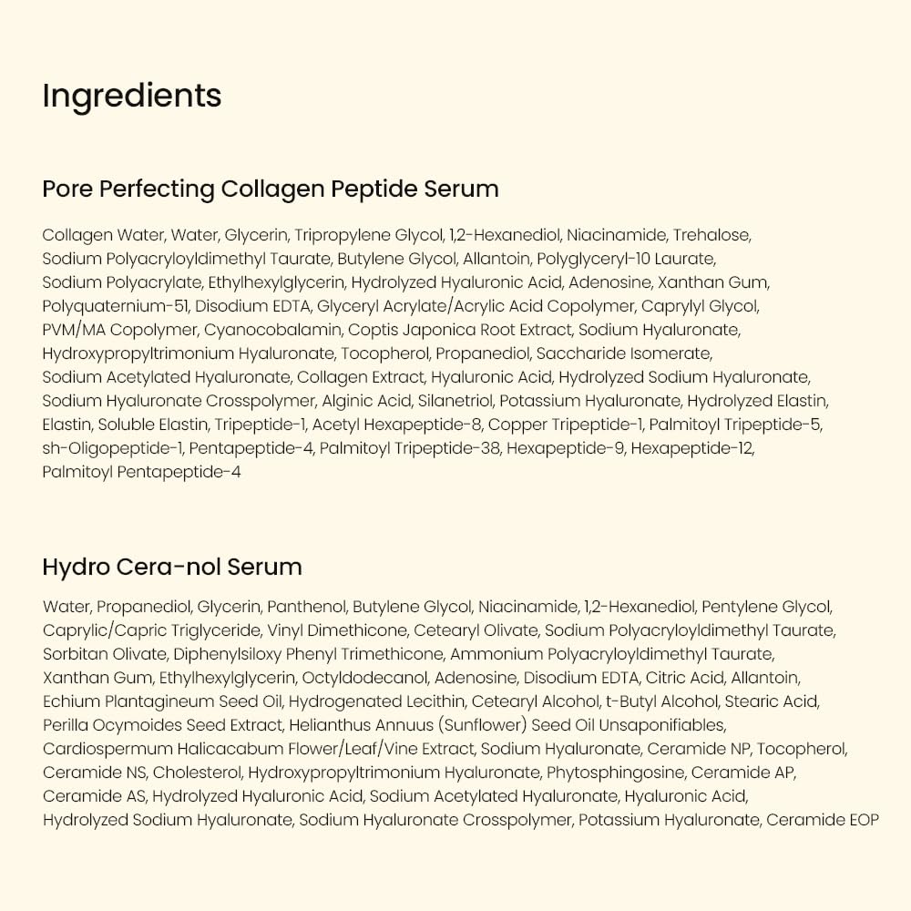 BIODANCE Serum Discovery Set: 4 Mini Serums Set, Holiday Christmas Gifts, Stocking Stuffers for teen girls, Korean Skincare with Collagen Peptide, Ceramide Panthenol, Sea Kelp, Vitamin C Niacinamide