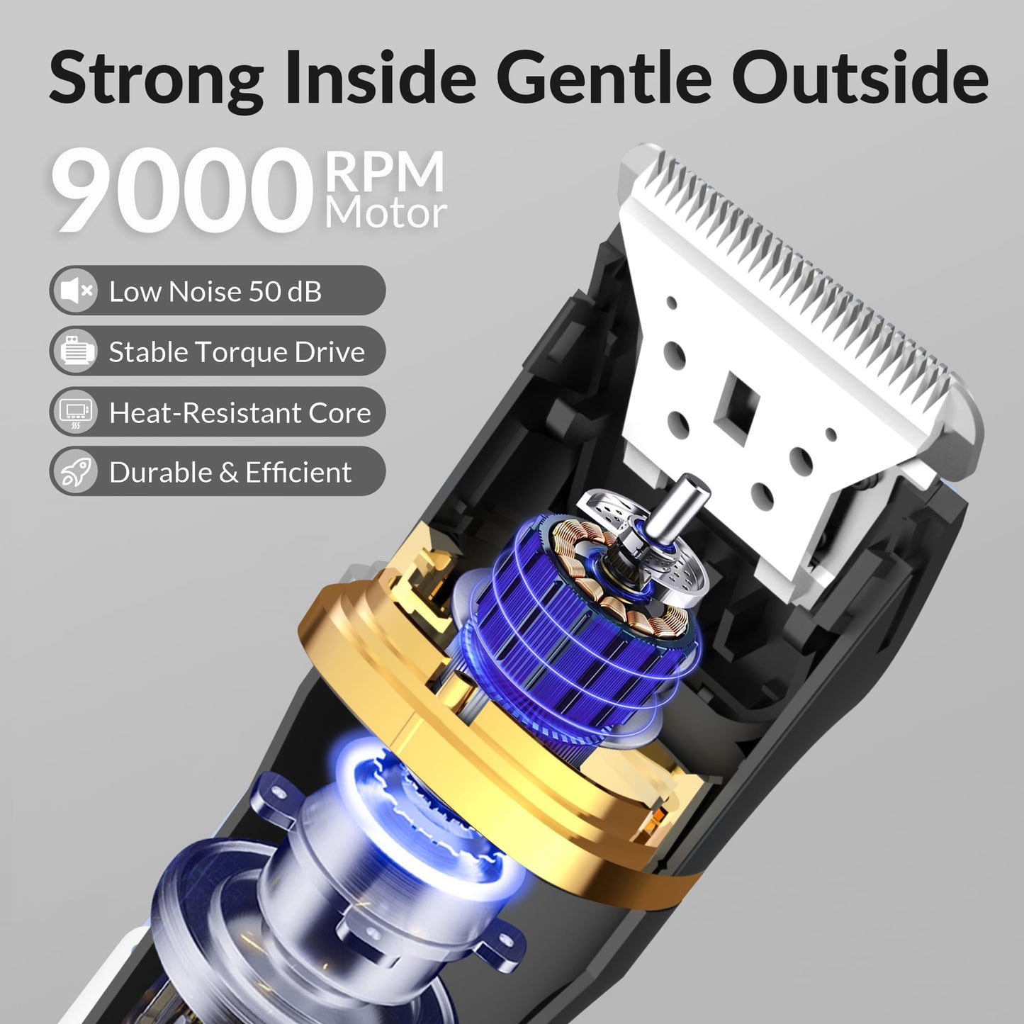 KINGTEE 5-in-1 Electric Bikini Trimmer for Women – IPX7 Waterproof Shaver, Cordless Body & Facial Razors for Women, Ceramic Blades, USB-C Rechargeable, Painless Hair Removal Kit (Blue)