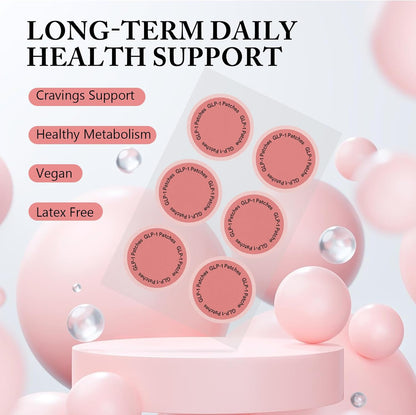 Unpuff & Glp1 Patches Bundle,Natural Ingredients Patch, for Digestive Health and Body Care,Women and Men 60 Pack