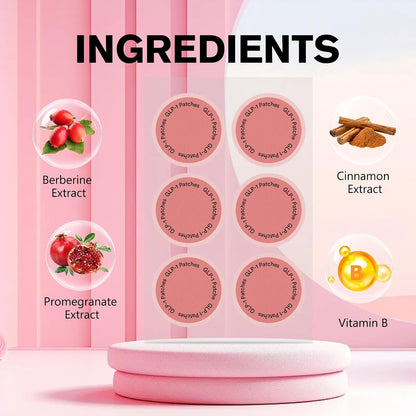 Unpuff & Glp1 Patches Bundle,Natural Ingredients Patch, for Digestive Health and Body Care,Women and Men 60 Pack