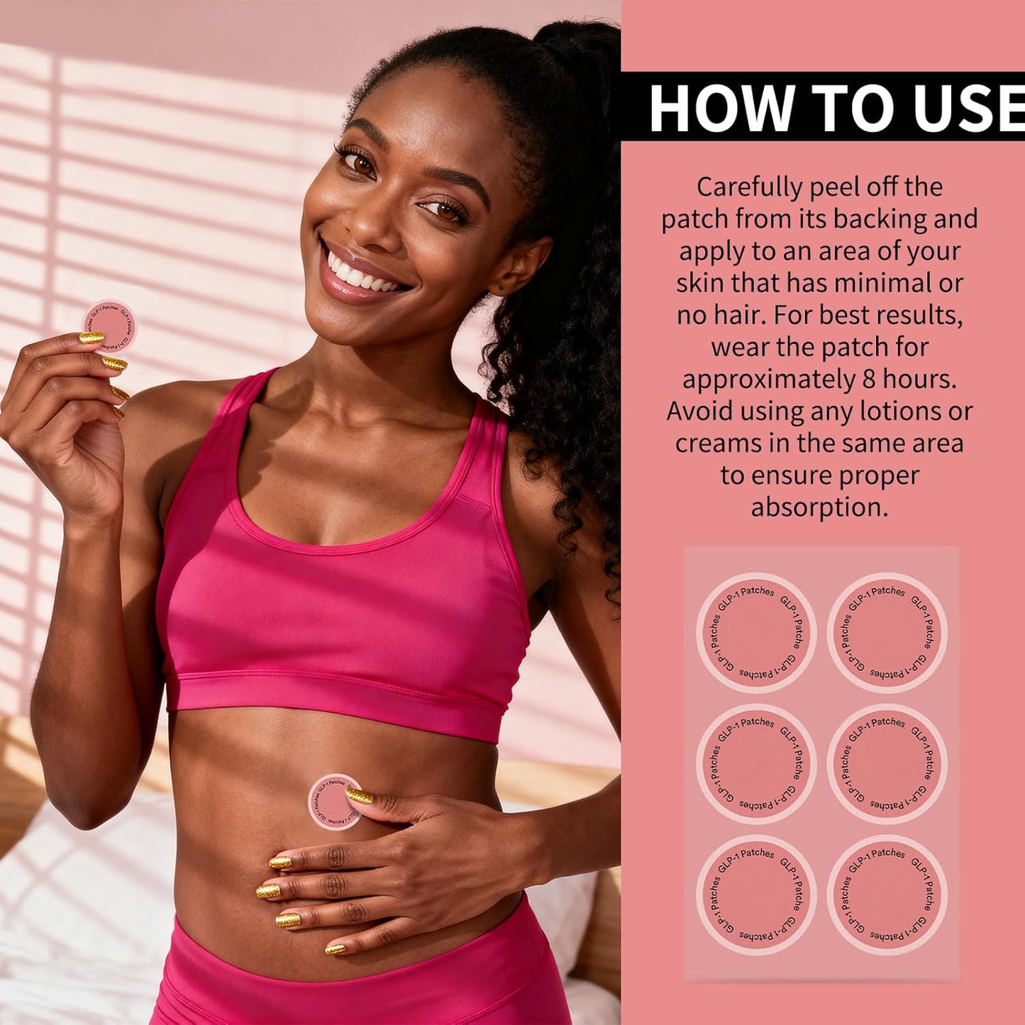 Unpuff & Glp1 Patches Bundle,Natural Ingredients Patch, for Digestive Health and Body Care,Women and Men 60 Pack