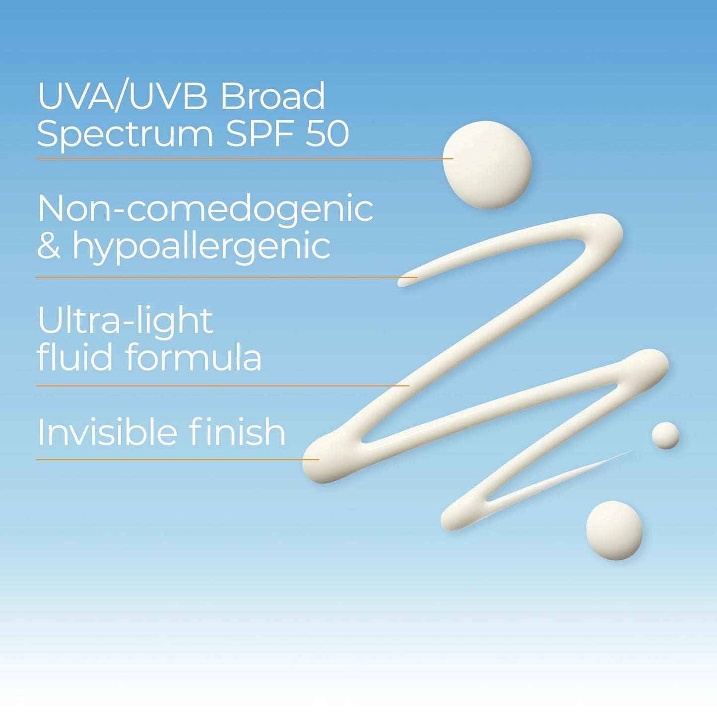 Eucerin Sun Advanced Hydration Ultra-Lightweight Face Sunscreen SPF 50 with Hyaluronic Acid & Humectants, Hydrating Sunscreen for Face, Non Comedogenic and Hypoallergenic, 1.7 Fl Oz Bottle
