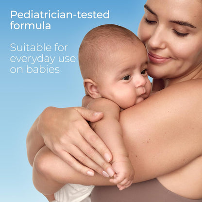 Eucerin Sun Sensitive Mineral Baby Sunscreen Lotion SPF 50 with Zinc Oxide Protection, Hypoallergenic Mineral Sunscreen for Babies, Tear Free and Fragrance Free, 4 Fl Oz Tube