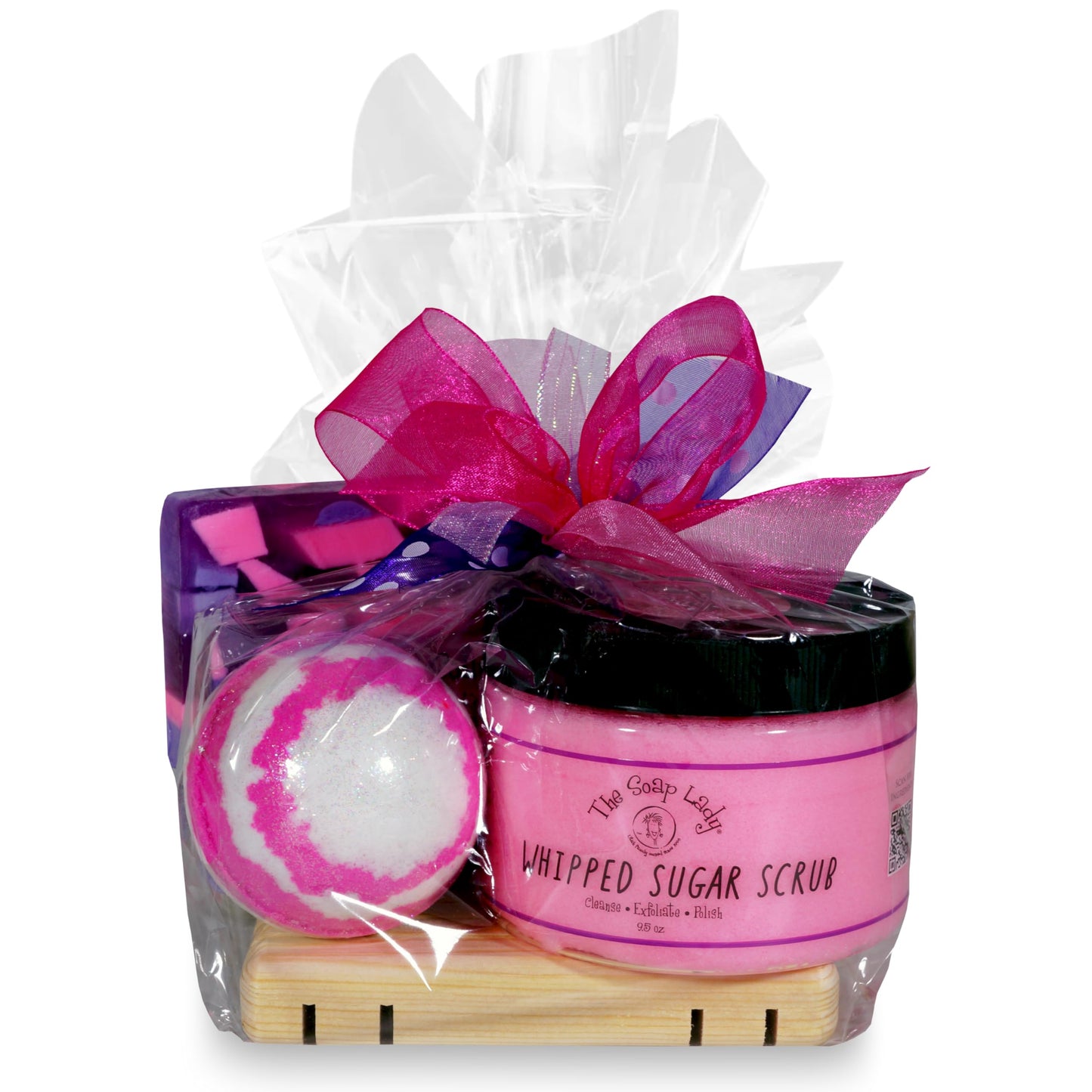The Soap Lady Bath and Body Gift Set - Raspberry Sugar