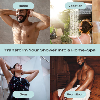 Body Restore Shower Steamers Aromatherapy 6 Pack - Christmas Stocking Stuffers for Men, Birthday Gifts for Women, White Elephant, Relaxation, Self Care - Clarity