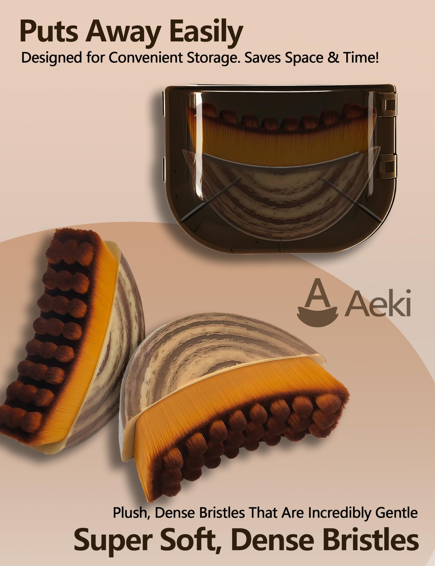 Aeki Lymphatic Contour Face Brush,Aeki Facial Massage Brush,Aeki Lymphatic Face Brush.Ergonomic face Tool Relieve Fatigue (1PCS)