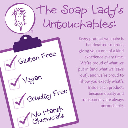 The Soap Lady Bath and Body Gift Set - Raspberry Sugar