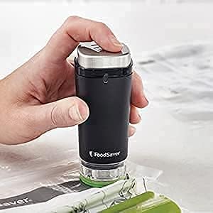 FoodSaver Handheld Vacuum Food Sealer Machine Cordless for Zipper bags and food Saver fresh Vacuum seal containers FS1120