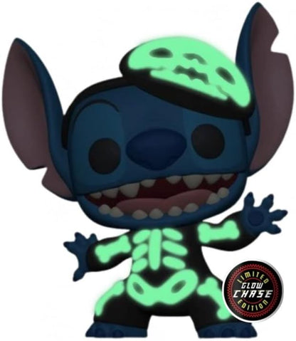 Funko POP! Disney Lilo & Stitch #1234 - Skeleton Stich Glow Chase - Exclusive Collectible Vinyl Figure
