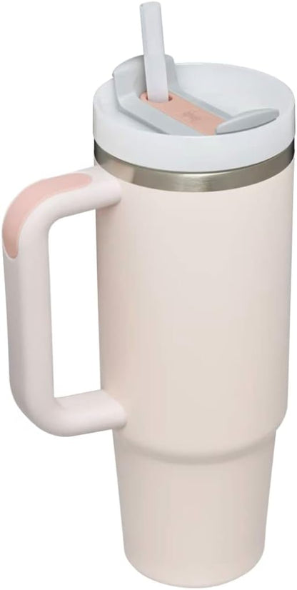 The Quencher H2.0 Flowstate Tumbler | 30 OZ Rose Quartz