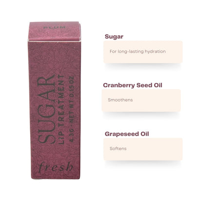 fresh Sugar Lip Balm Hydrating Treatment Plum