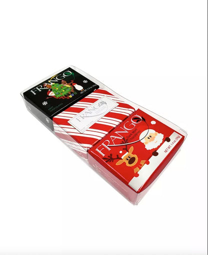 Frango Assorted Mint Chocolates: Mint, Candy Cane, and Mint Chocolate Trio, 1.4 oz Each