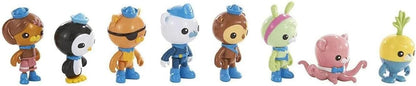 Fisher-Price Y9297 - Octonauts 8 Figure Playset - Octo-Crew Figurine Set