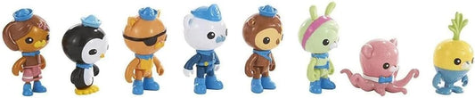 Fisher-Price Y9297 - Octonauts 8 Figure Playset - Octo-Crew Figurine Set