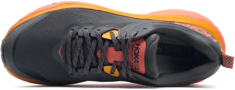 Hoka One One Women's Gymnastics Shoes, Grey Castlerock Camellia, 8 US