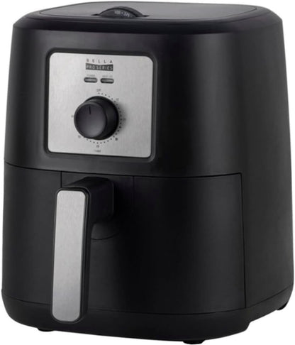 Bella Pro Series - 4.2-qt. Analog Air Fryer - Black