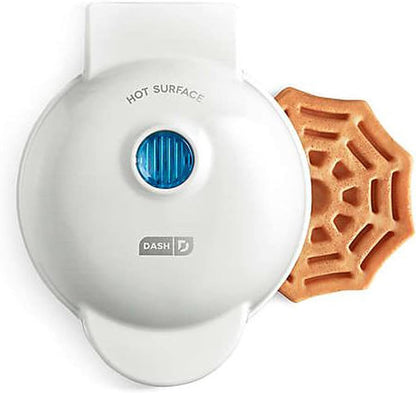 Dash Spiderweb Mini Waffle Maker Halloween