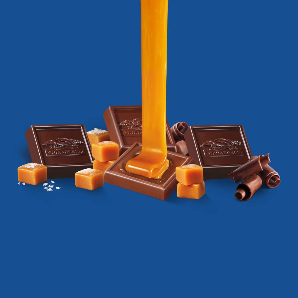 Ghirardelli Chocolate Squares Holiday Assortment, Individually Wrapped Candy, 14.8 Ounces