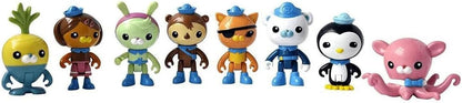 Fisher-Price Y9297 - Octonauts 8 Figure Playset - Octo-Crew Figurine Set