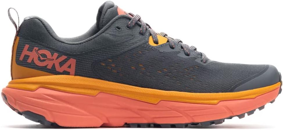 Hoka One One Women's Gymnastics Shoes, Grey Castlerock Camellia, 8 US