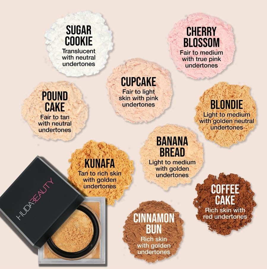 HUDA BEAUTY Easy Bake Loose Baking & Setting Powder MINI - Cherry Blossom