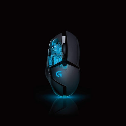 Logitech G402 Optical Gaming Mouse Hyperion Fury USB 8 Buttons, 910-004067 (Hyperion Fury USB 8 Buttons)