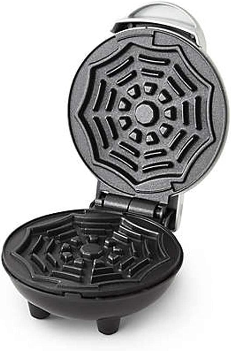 Dash Spiderweb Mini Waffle Maker Halloween
