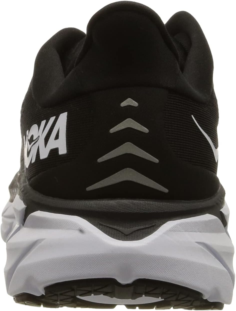 HOKA ONE ONE Women's Running Shoes, Black White, 7 US