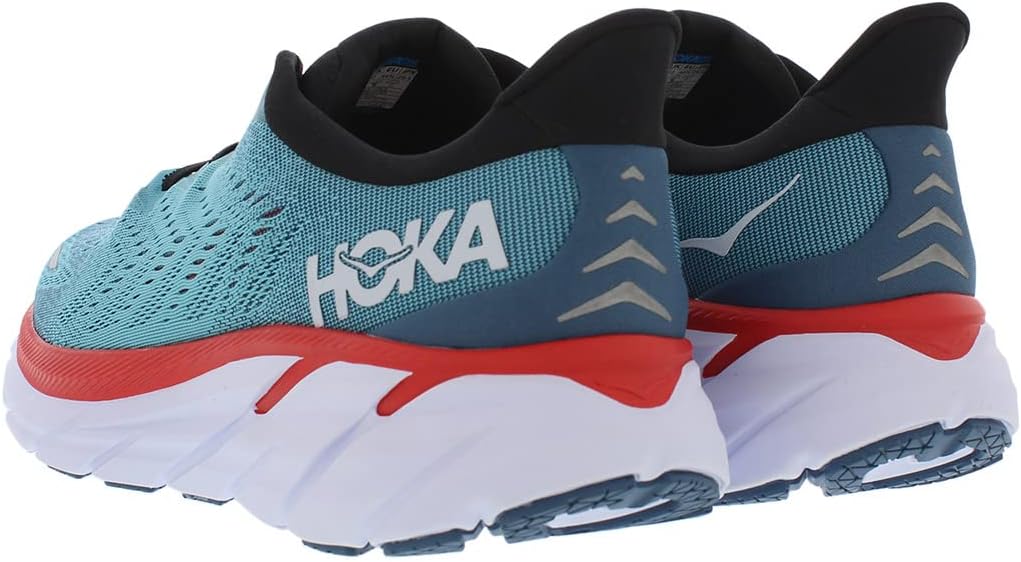 HOKA ONE ONE Clifton 8 Mens Shoes Size 10.5, Color: Real Teal/Aquarelle