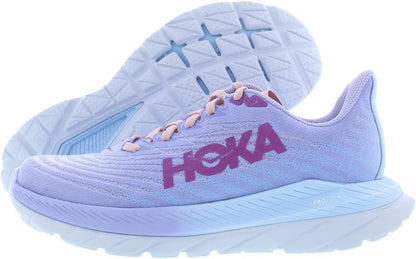 HOKA ONE ONE Mach 5 Womens Shoes Size 8, Color: Baby Lavender/Summer Song