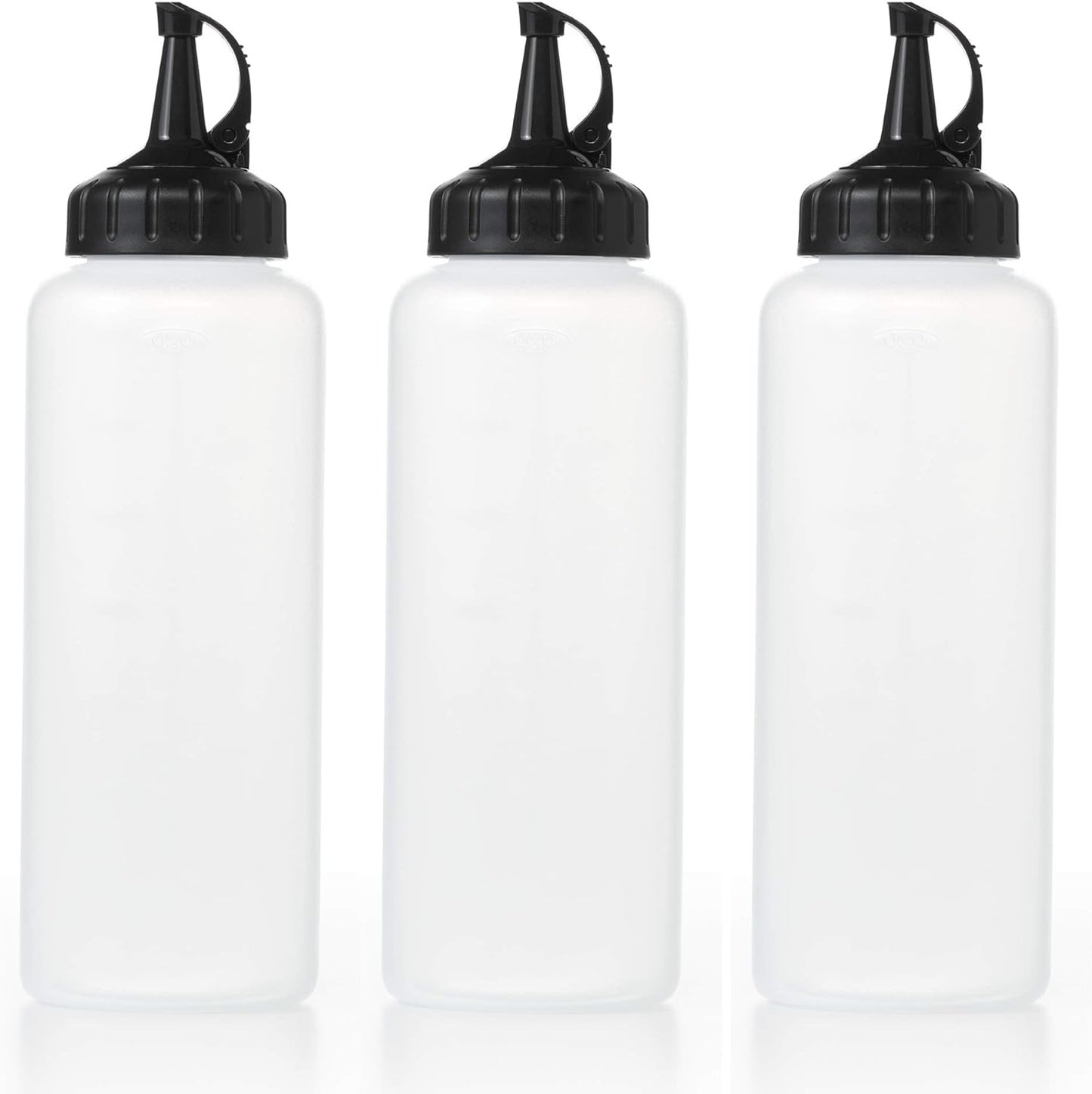 OXO Chef's Condiment Squeeze Bottles (Pack of 3) - Medium 12 oz