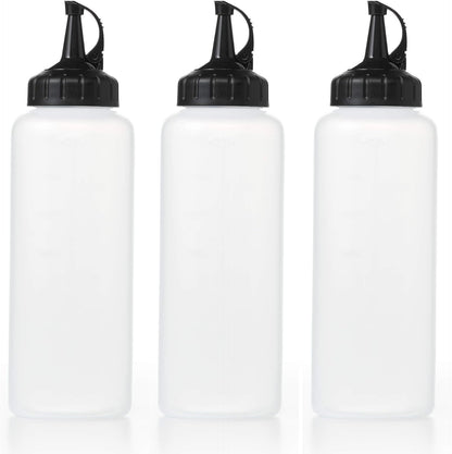 OXO Chef's Condiment Squeeze Bottles (Pack of 3) - Medium 12 oz