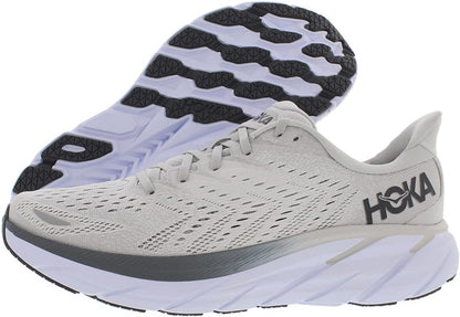 HOKA ONE ONE Clifton 8 Mens Shoes Size 11.5, Color: Lunar Rock/Nimbus Cloud