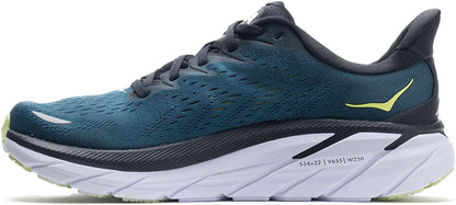 HOKA ONE ONE Men's Running Shoes, Blue Coral Butterfly, 11 US