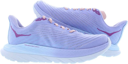HOKA ONE ONE Mach 5 Womens Shoes Size 8, Color: Baby Lavender/Summer Song