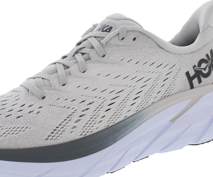 HOKA ONE ONE Clifton 8 Mens Shoes Size 11.5, Color: Lunar Rock/Nimbus Cloud